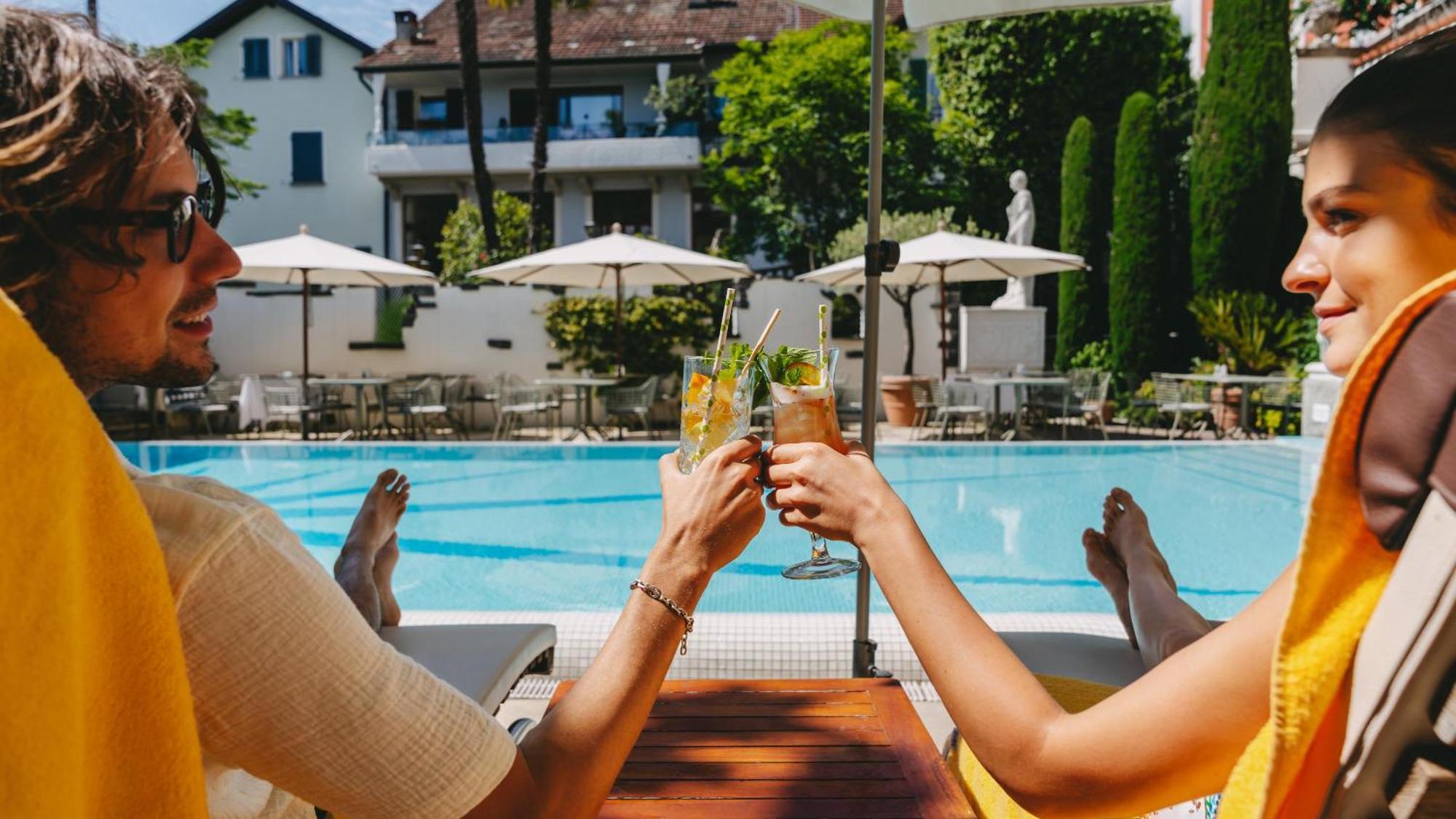 Boutique Hotel Sunstar Brissago Am Lago Maggiore Ngoại thất bức ảnh